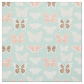 Delikates Schmetterlingsmuster Stoff (Muster)