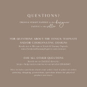 Delikates Schwarz in einem QR-Code Hochzeitscodier Einladung