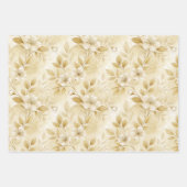 Delikates Set für Blumenwrapping Geschenkpapier Set (Vorderseite 2)