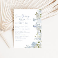 Delikates Soft etwas Blaues Brautparty