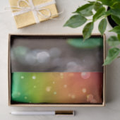 Delikates vierblättriges Kleeblatt im Sonnenlicht Seidenpapier (Geschenk)