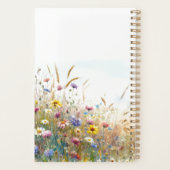 Delikates Wildblumen | Ihr Name | ungestellt Planer (Rückseite)