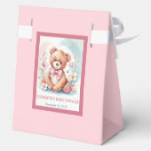 Delikatesse Aquarellwald Bär Gefallen Box Geschenkschachtel (Rückseite)