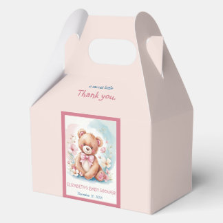 Delikatesse Aquarellwald Bär Gefallen Box Geschenkschachtel