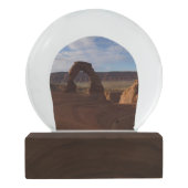 Delikatesse Arche II im Nationalpark Arches Schneekugel (Rückseite)