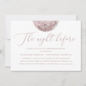 Delikatesse Blush Moon | Festliches Probe Abendess Einladung (Vorderseite)