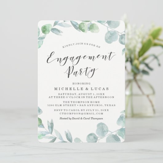 Delikatesse | Einladung der Interessengruppe (Stehend Vorderseite)