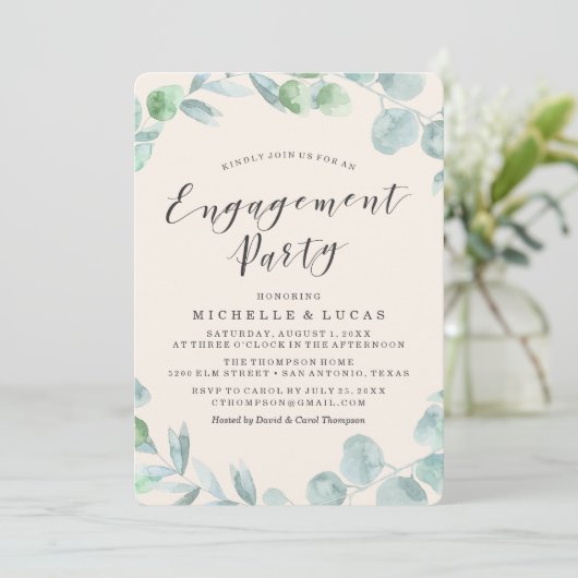 Delikatesse | Einladung der Interessengruppe (Stehend Vorderseite)