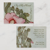 Delikatesse Floral #3 Visitenkarte (Vorne/Hinten)