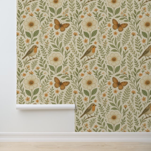 Delikatesse Garten Harmonie Tapete (Anwendung)