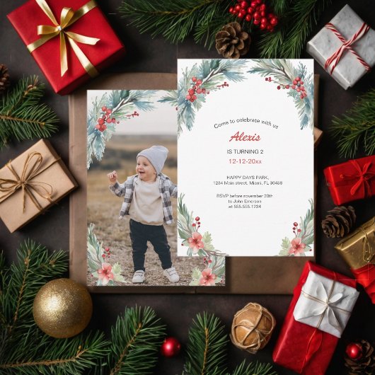 Delikatesse | Ihr Foto | Geburtstag Einladung