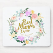 Delikatesse Mama mit der besten Flora je Muttertag Mousepad (Vorne)