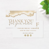 Delikatesse Peach agate dank Discount-Karte (Schreibtisch)