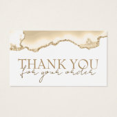 Delikatesse Peach agate dank Discount-Karte (Vorderseite)