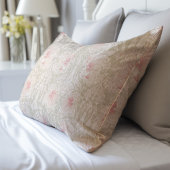 Delikatesse Pimpernel Dusty Pink Green Pattern Mor Kissenbezug