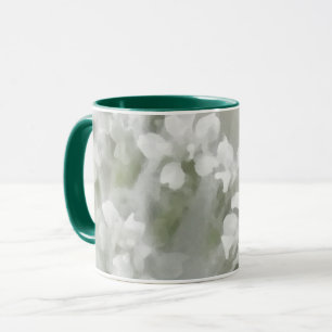 Delikatesse Weiß Impressionist Botanische Blume Ku Tasse