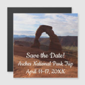 Delikatessen am Arche Nationalpark Magnetkarte (Vorne/Hinten)