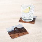 Delikatessen am Arche Nationalpark Rechteckiger Pappuntersetzer (Vor Ort)