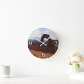 Delikatessen am Arche Nationalpark Runde Wanduhr (Zuhause)