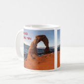 Delikatessen, Arches Nationalpark Tasse (Vorderseite Links)