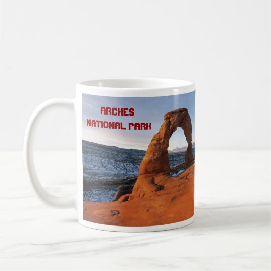 Delikatessen, Arches Nationalpark Tasse (Links)