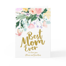 Delikatessen, florale Beste Mama für Ihren Urlaub