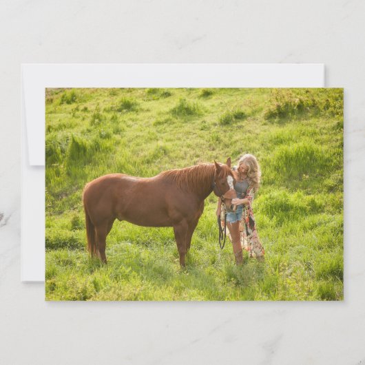 Delikatessen Foto Abschluss Ankündigung (Rückseite)