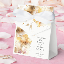 Delikatessen Golden Floral Geschenkschachtel