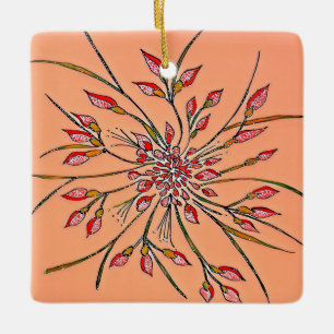 Delikatessen Keramikornament