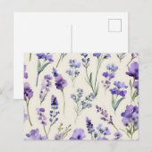 Delikatessen Lavender Dream Postkarte (Vorne/Hinten)