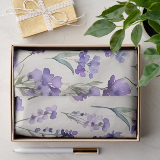 Delikatessen Lavender Dream Seidenpapier (Geschenk)