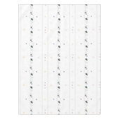 Delikatessen Modernes Wintermuster Weißes Tischdec Tischdecke (Vorderseite)