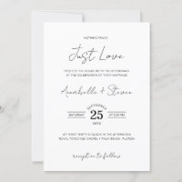 Delikatessen nichts Extravagant nur Liebe Hochzeit