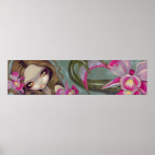 Delikatessen Orchid Meerjungfrau Art Print Poster (Vorne)