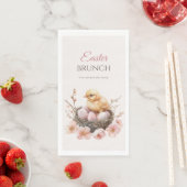 Delikatessen Osternest Ei & Chick Brunch Serviette (Beispiel)