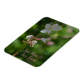 Delikatessen Rosa Blume Beste Mama Magnet (Linke Seite)