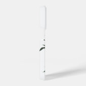 Delikatessen Rosa Blütenpeony mit Schmetterling iPhone Hülle (Rechte Seite)