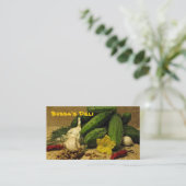 Delikatessen Visitenkarte (Stehend Vorderseite)