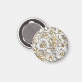 Delikatessenfloral Magnet (Vorderseite/Rückseite)