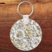 Delikatessenfloral Schlüsselanhänger (Rückseite)