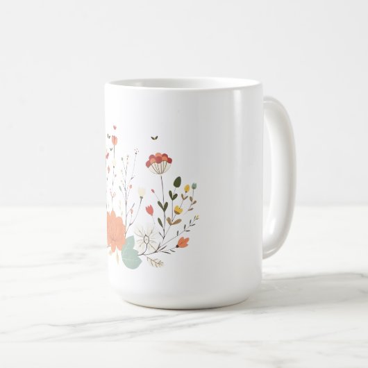 Delikatflora N07 Kaffeetasse (VorderseiteRechts)