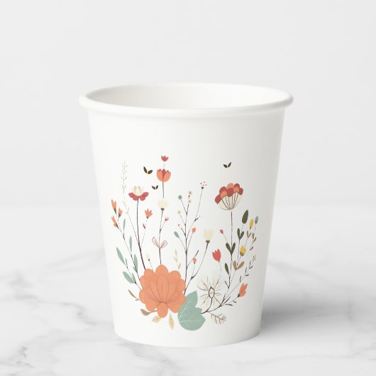 Delikatflora N07 Pappbecher (Vorderseite)