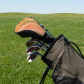 Delikatpfirsich Golf Headcover (In SItu)