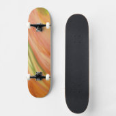 Delikatpfirsich Skateboard (Vorderseite)