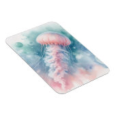 Delikatrosa Wasserfarbenqualle Flexible Magnet (Rechte Seite)