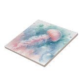 Delikatrosa Wasserfarbenqualle Fliese (Seite)