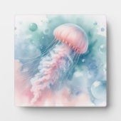 Delikatrosa Wasserfarbenqualle Fotoplatte (Vorderseite)