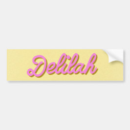 Delilah Autoaufkleber