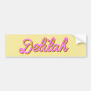 Delilah Autoaufkleber
