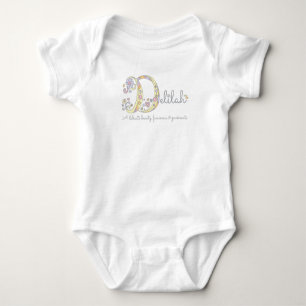 Delilah baby girls name bedeutet monogram herzen strampler